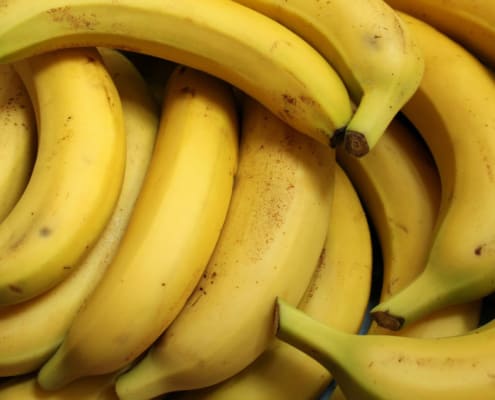 Eine reife Banane