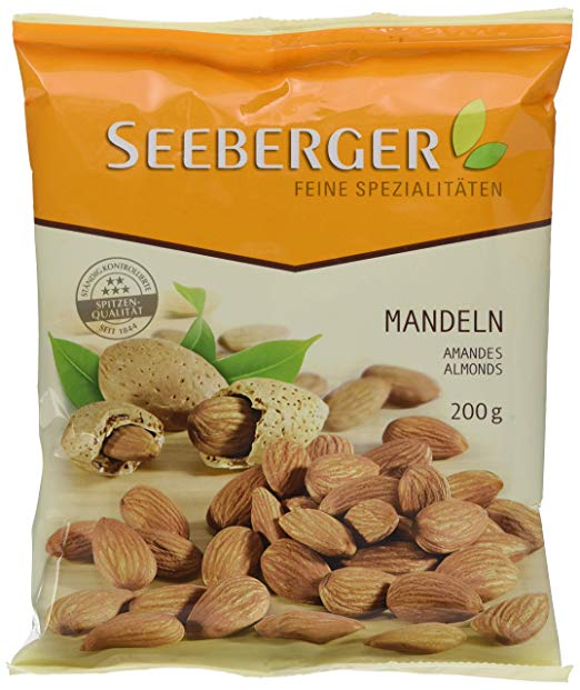 Seeberger Mandeln, 12er Pack (12 x 200 g Beutel)