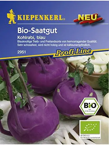 Kohlrabi blau Bio-Saatgut