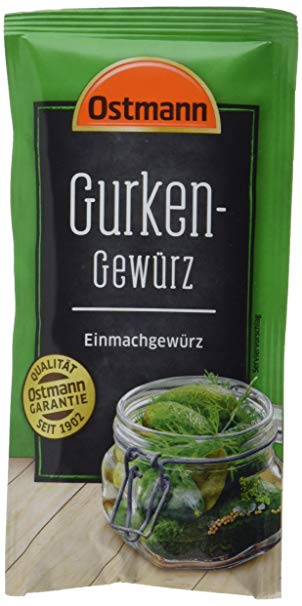 Ostmann Gurken Gewürz, 9er Pack (9 x 30 g)